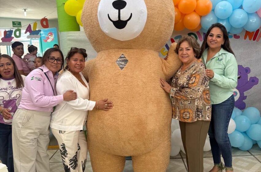  DIF de Soledad lleva festejos del Día del Niño a centros comunitarios con juegos, piñatas y regalos
