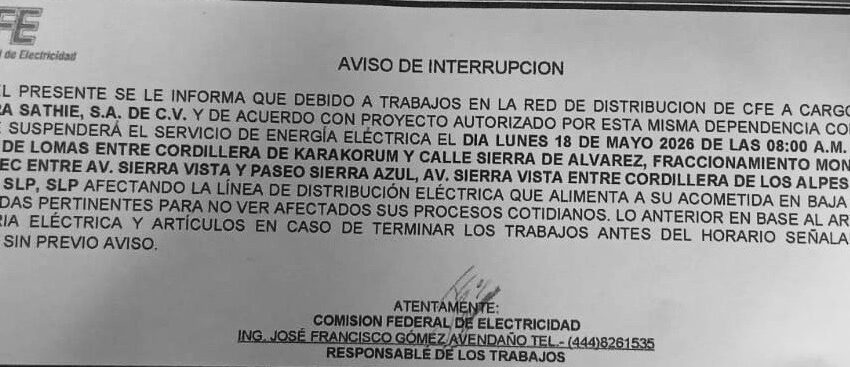  Corte de CFE en zona poniente pasa de suspensión programada a apagón sin hora de regreso