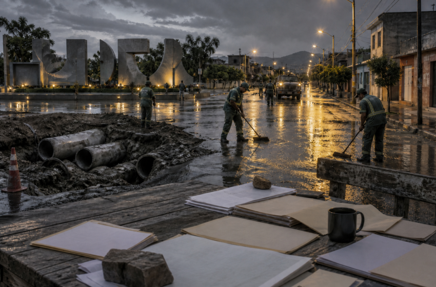  La ciudad que limpia, ilumina y cobra: política pública con escoba, foco y recibo