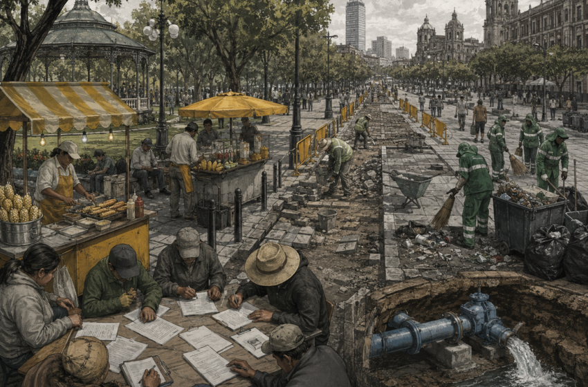  Futuro Compuesto: La ciudad del corazón limpio: regalos, pactos, escobas y tuberías con remiendo