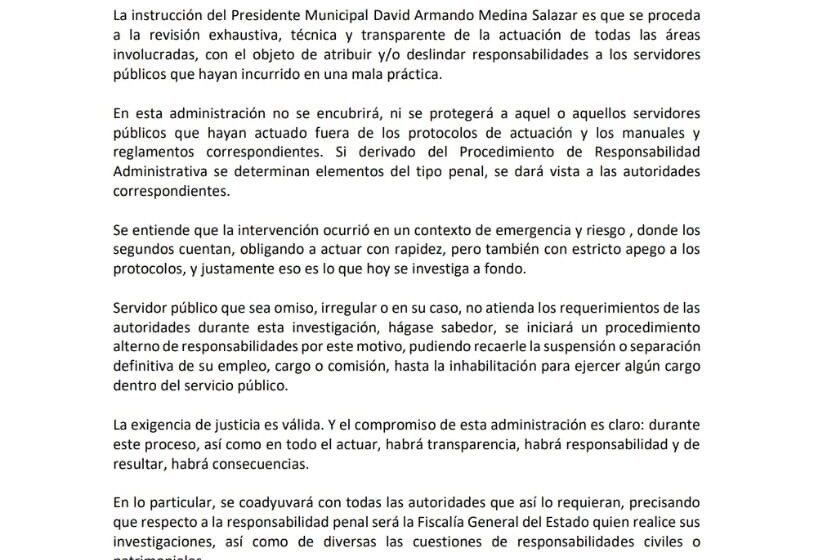  Contraloría investiga actuación de servidores públicos tras hechos con dos menores en Vista Hermosa