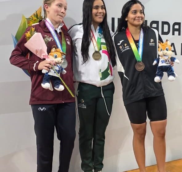  San Luis Potosí suma tres medallas más en natación durante la Olimpiada Nacional