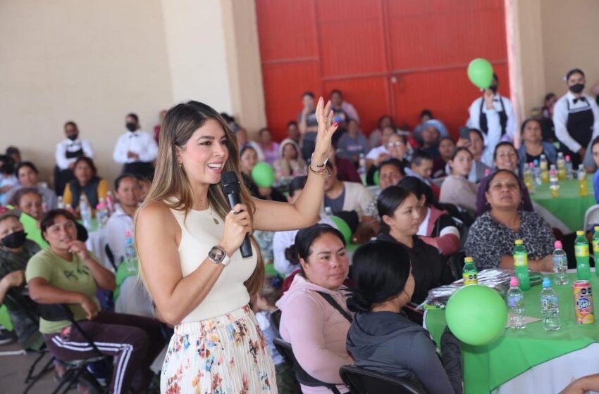  Ruth González encabeza festejos por el Día de las Madres en Villa de Ramos, El Naranjo y Ciudad del Maíz