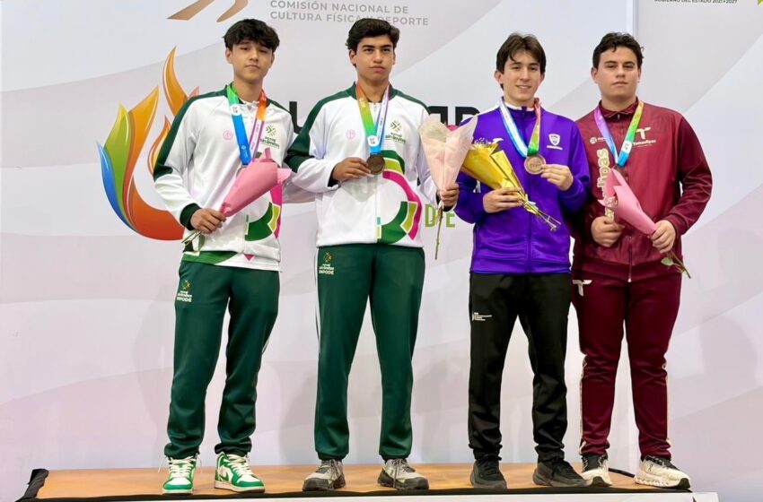  San Luis Potosí brilla en squash y racquetbol con 27 medallas en la Olimpiada Nacional 2026