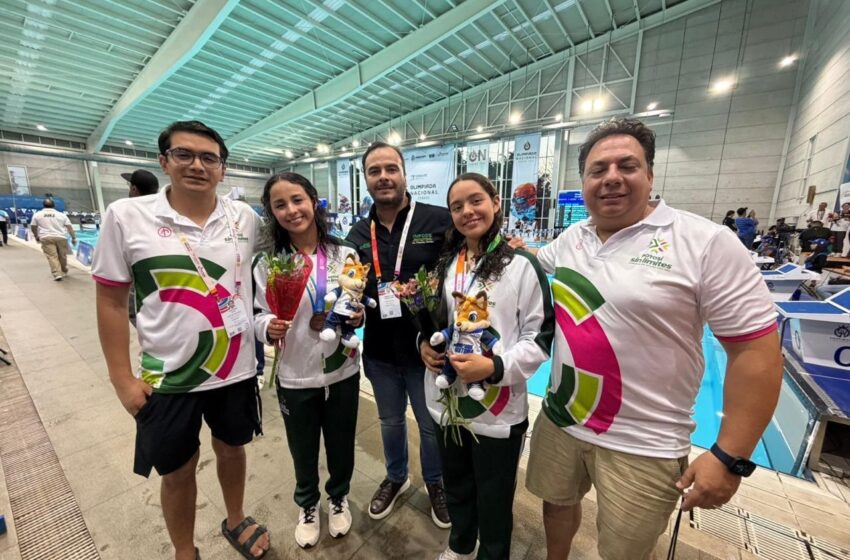  SAN LUIS CIERRA CON ÉXITO SU PARTICIPACIÓN EN NATACIÓN DE LA OLIMPIADA NACIONAL