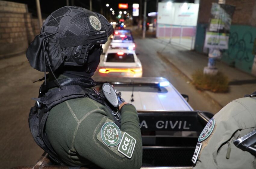  FORTALECE GUARDIA CIVIL ESTATAL ACCIONES DE SEGURIDAD Y VIGILANCIA EN LA CAPITAL POTOSINA