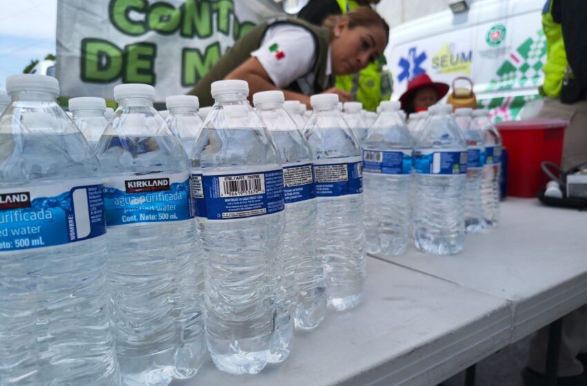  GOBIERNO DE SOLEDAD HABILITA MÓDULOS DE HIDRATACIÓN ANTE ALTAS TEMPERATURAS