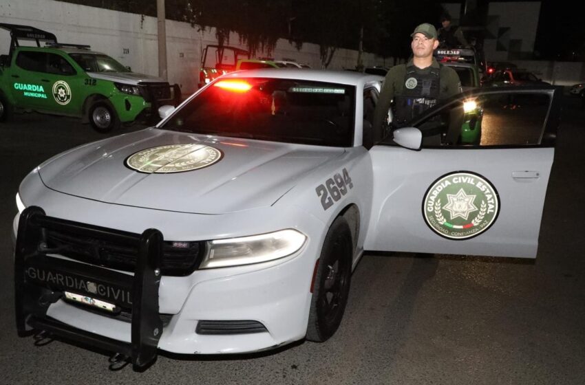  GUARDIA CIVIL ESTATAL IMPULSA OPERATIVOS PARA UN ESTADO CON SEGURIDAD SIN LÍMITES