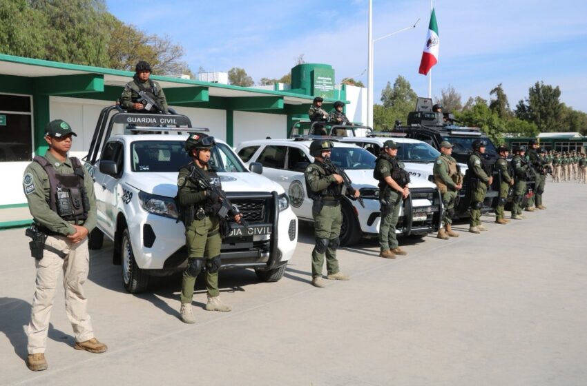  FORTALECEN OPERATIVOS DE LA GUARDIA CIVIL ESTATAL LAS ACCIONES DE SEGURIDAD EN LAS CUATRO REGIONES