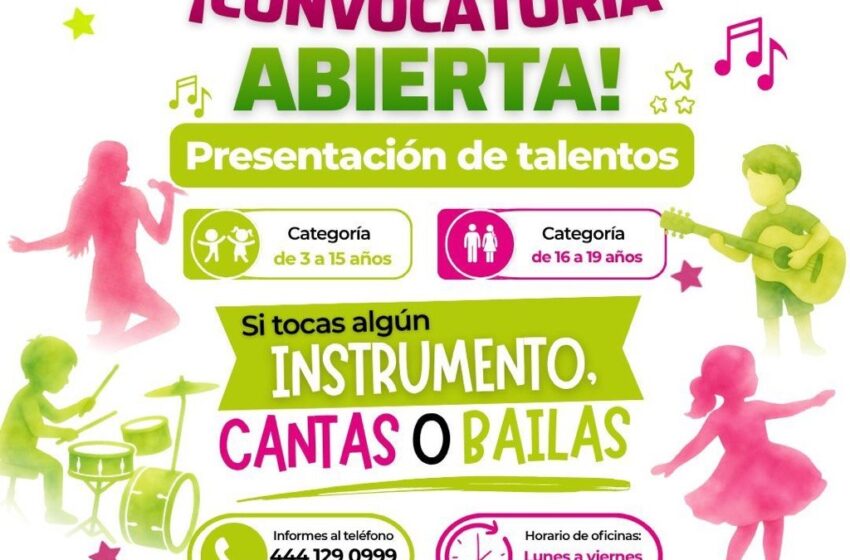  Fenapo lanza “Estrellitas Potosinas” para impulsar el talento infantil y juvenil