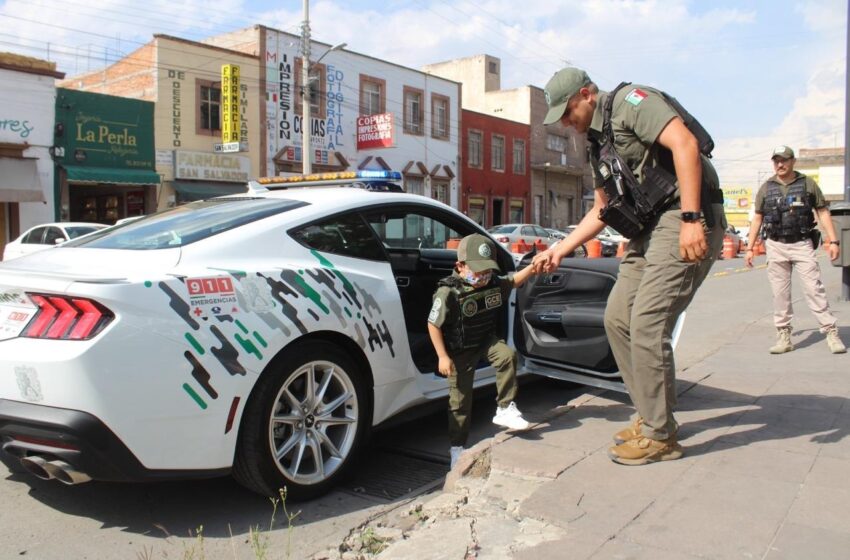  GOBIERNO ESTATAL CUMPLE EL SUEÑO DE EDWIN ALEJANDRO COMO POLICÍA HONORARIO