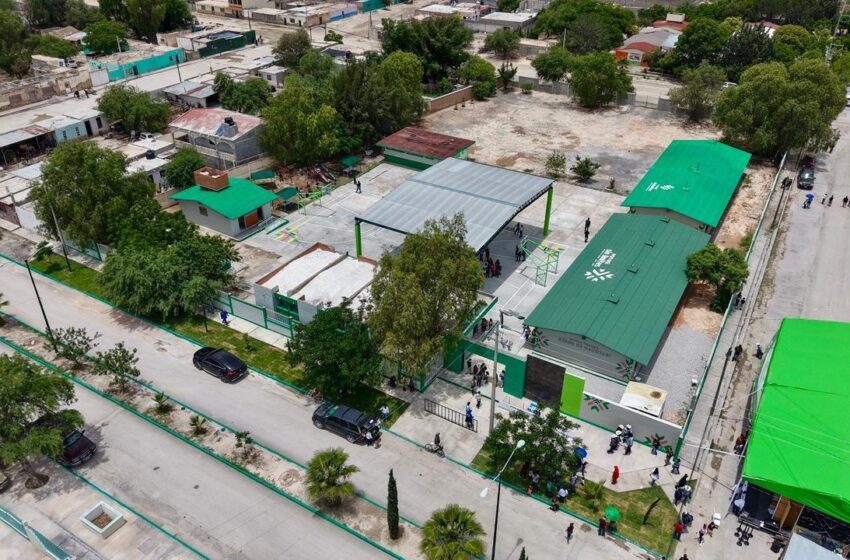  Vanegas tendrá una de las unidades deportivas más grandes del Altiplano; Gallardo también entrega nueva primaria