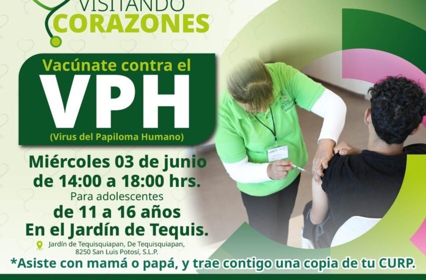  GOBIERNO ESTATAL ACERCA VACUNACIÓN CONTRA EL VIRUS DEL PAPILOMA HUMANO PARA ADOLESCENTES