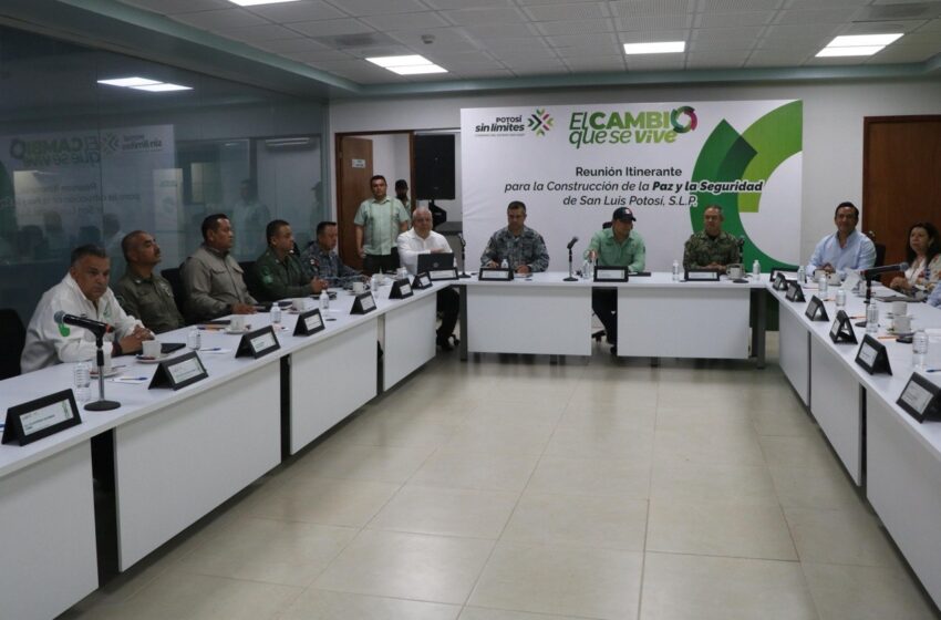  SSPC REFUERZA COLABORACIÓN TRAS REUNIÓN DE SEGURIDAD EN CIUDAD VALLES