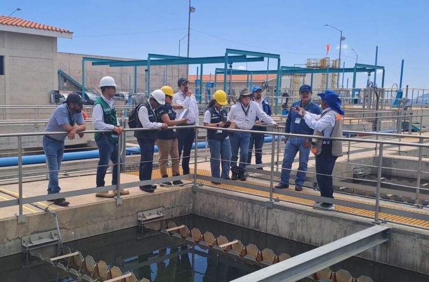  Supervisan planta de El Realito para reforzar control sanitario del agua en San Luis Potosí