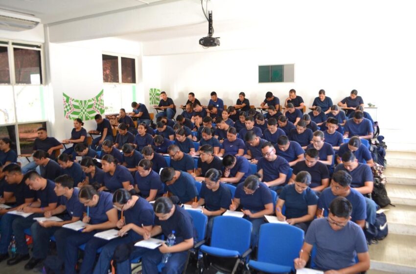  PROMUEVE ACADEMIA DE SEGURIDAD INGRESO DE MÁS CADETES PARA LA GUARDIA CIVIL ESTATAL