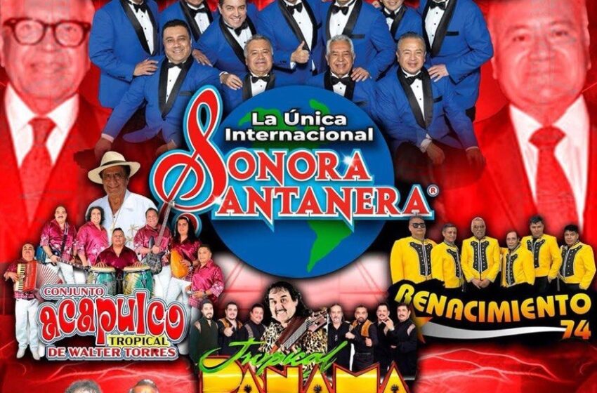  Fenapo celebrará a los padres con Sonora Santanera, Los Caminantes y Tropical Panamá