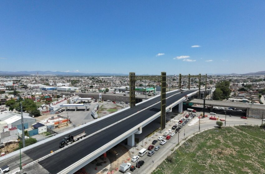  Puente Valle de los Fantasmas entra en fase final y perfila pronta apertura en la zona metropolitana