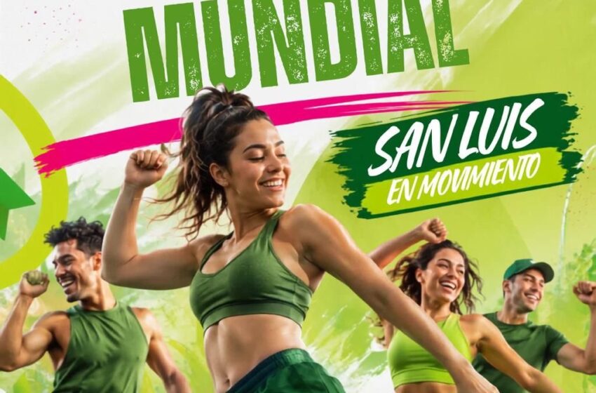  San Luis Potosí tendrá master class gratuita de zumba rumbo al Mundial