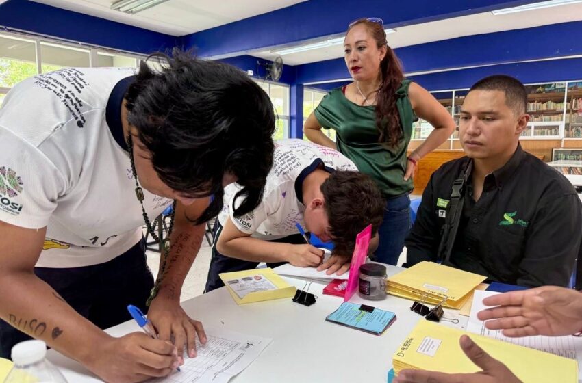  AYUNTAMIENTO DE SOLEDAD FACILITA ACCESO A CARTILLA MILITAR CON JORNADAS EN PLANTELES EDUCATIVOS