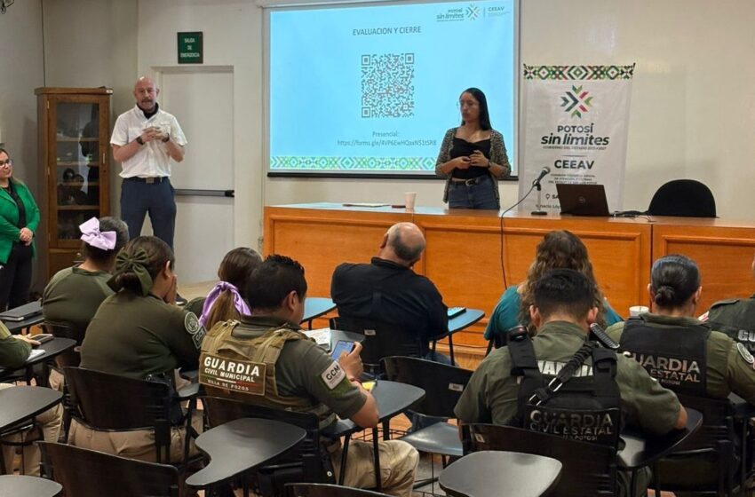  IMPULSA GOBIERNO ESTATAL CAPACITACIÓN PARA GARANTIZAR UNA VIDA LIBRE DE VIOLENCIA PARA LAS POTOSINAS de
