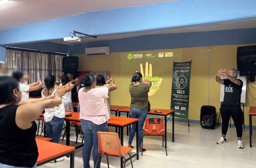  SSPC FORTALECE LA CULTURA PREVENTIVA ENTRE ESTUDIANTES Y FAMILIAS DE CIUDAD VALLES