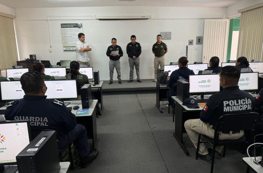  ESTADO PROFESIONALIZA A ELEMENTOS CON CAPACITACIÓN EN INFORME POLICIAL HOMOLOGADO
