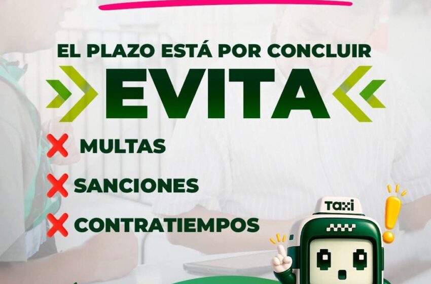  SCT llama a concesionarios del transporte público a cumplir con la Revista Administrativa 2026