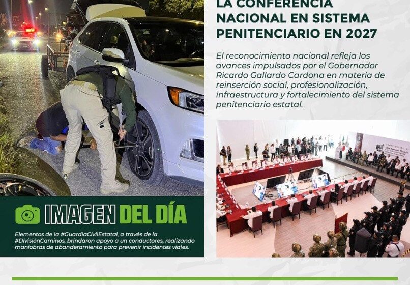  REFUERZA GUARDIA CIVIL ESTATAL OPERATIVOS A FAVOR DE LA PAZ Y LA TRANQUILIDAD DE SAN LUIS POTOSÍ
