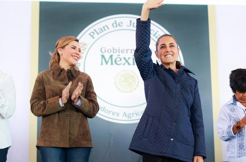  Claudia Sheinbaum y Marina del Pilar supervisan Plan de Justicia para trabajadores agrícolas en San Quintín