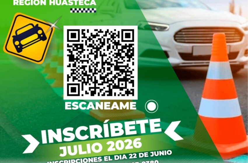  GOBIERNO ESTATAL IMPULSA CURSO “JÓVENES AL VOLANTE” EN LA HUASTECA 2026
