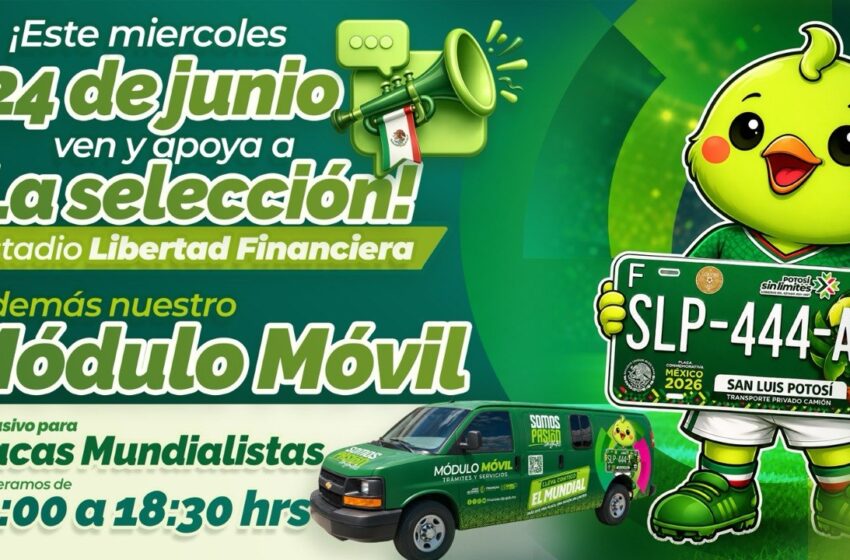  LLEGAN LAS PLACAS MUNDIALISTAS AL ESTADIO LIBERTAD FINANCIERA