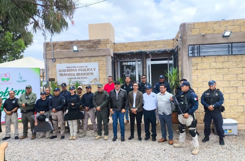  GOBIERNO ESTATAL REFUERZA LA SEGURIDAD EN CERRO DE SAN PEDRO