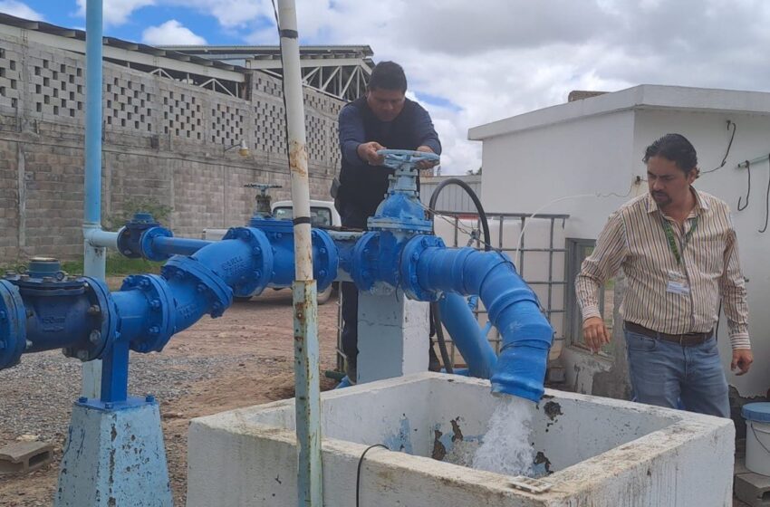  Reactivan pozo Industrias para mejorar abasto de agua en Arroyos y Zona Industrialc