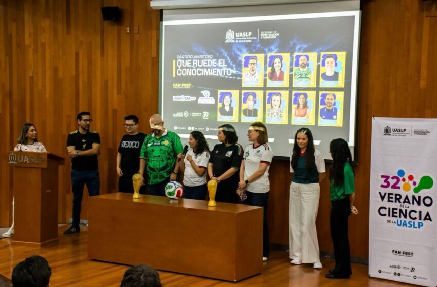  UASLP analiza el fútbol como fenómeno social desde la ciencia, la cultura y la tecnología