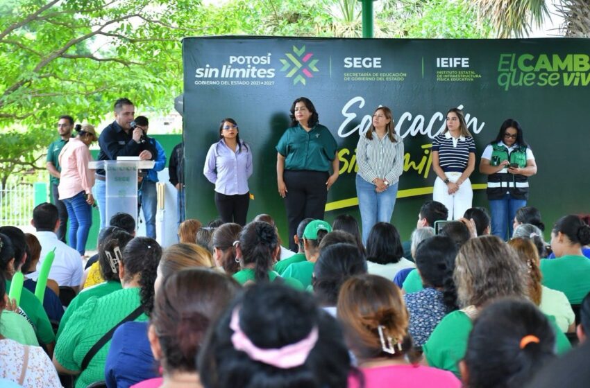  El Naranjo recibe nuevas aulas y obras educativas en primaria Jorge Pasquel Casanueva