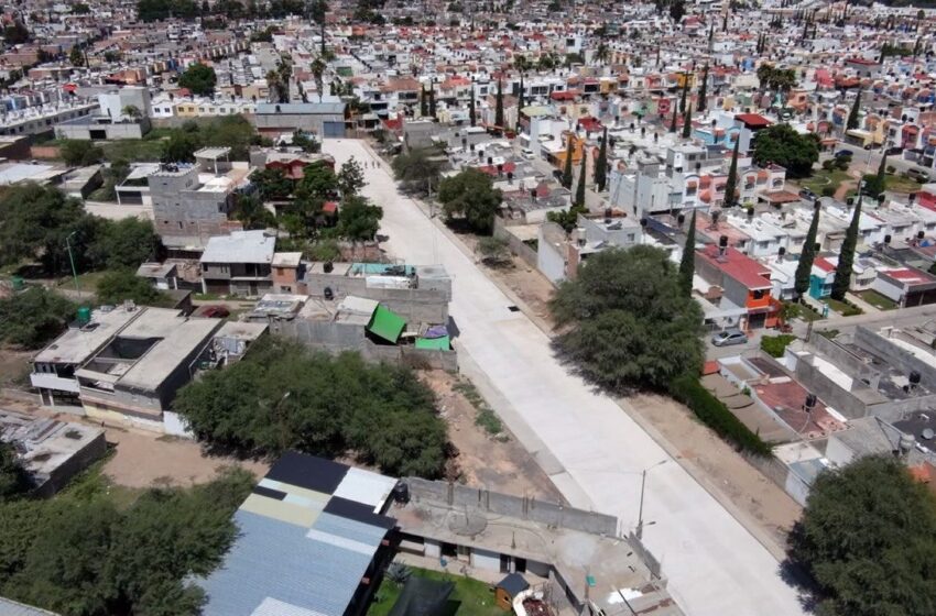  Pavimentación de calle Acacias en Soledad alcanza 90% de avance