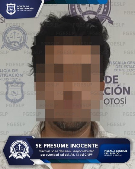  FISCALÍA POTOSINA ASEGURÓ EN LA CAPITAL POTOSINA A SEÑALADO DE HOMICIDIO