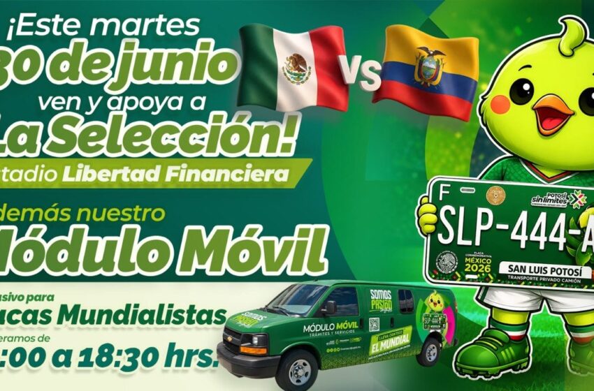  GOBIERNO ESTATAL ACERCA PLACAS MUNDIALISTAS EN EL ESTADIO LIBERTAD FINANCIERA ESTE MARTES