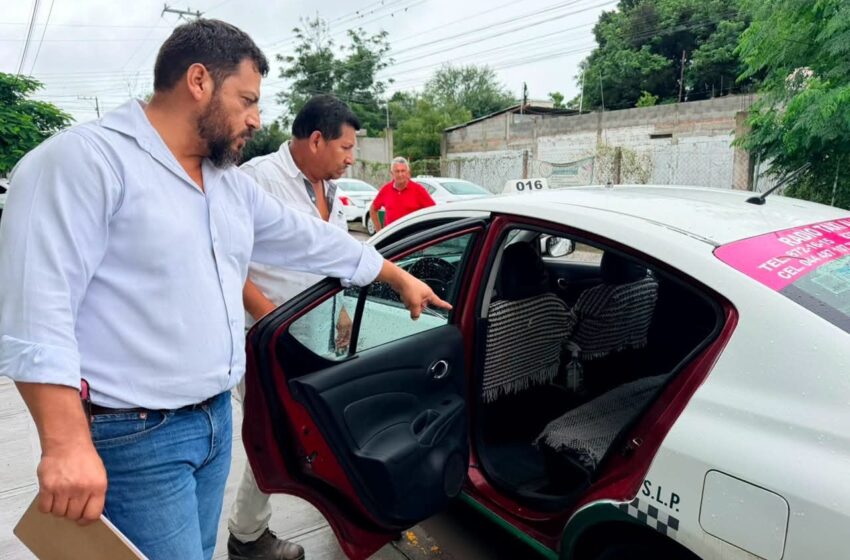  SCT inicia Revista Física 2026 al transporte público en Rioverde