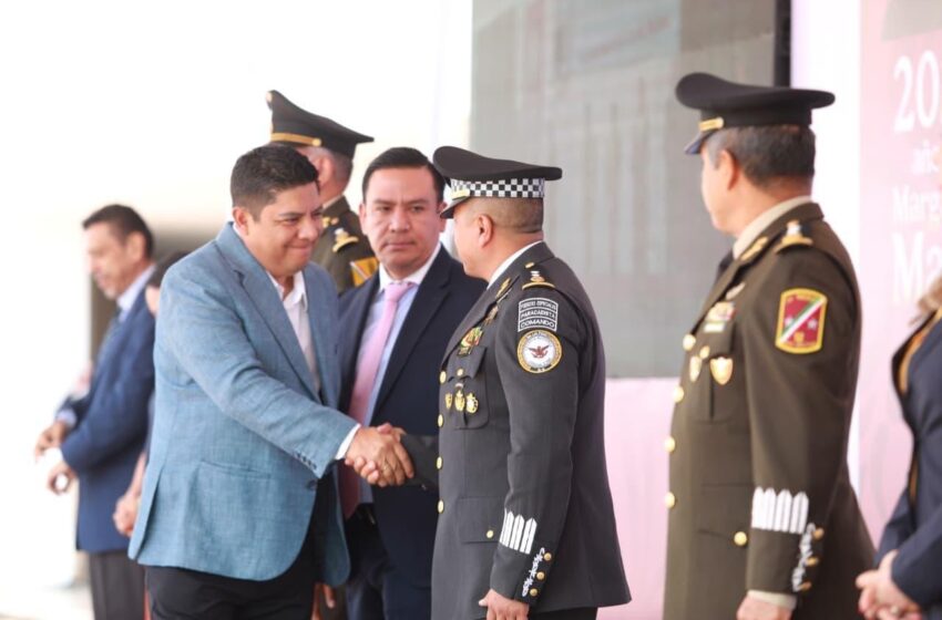  Ricardo Gallardo reconoce a la Guardia Nacional por su labor en seguridad en San Luis Potosí