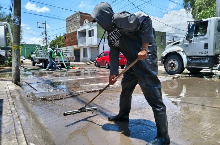  Soledad restablece movilidad tras lluvias; vialidades afectadas ya son transitables