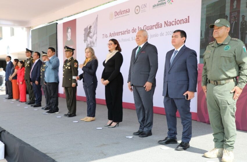  SSPC REAFIRMA COORDINACIÓN CON LA GUARDIA NACIONAL EN SU SÉPTIMO ANIVERSARIO