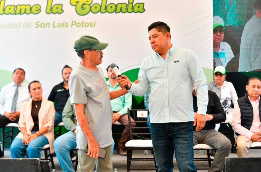  Nueva Progreso tendrá acciones de agua, alumbrado y seguridad con “Enchúlame la Colonia”