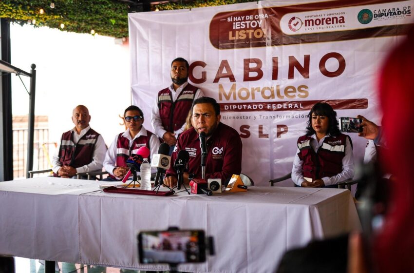  Gabino Morales descarta proceso estatal de Morena y enfoca su ruta política en la capital potosina