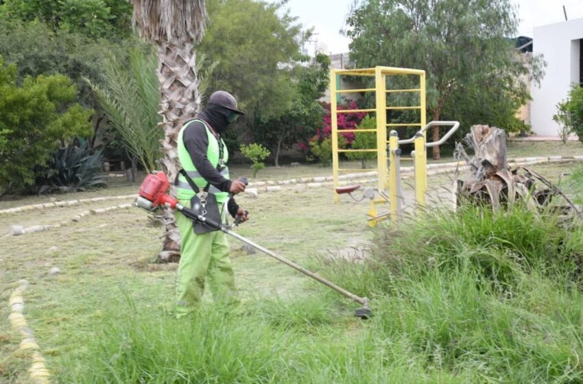  Soledad refuerza limpieza y mantenimiento de espacios públicos tras lluvia