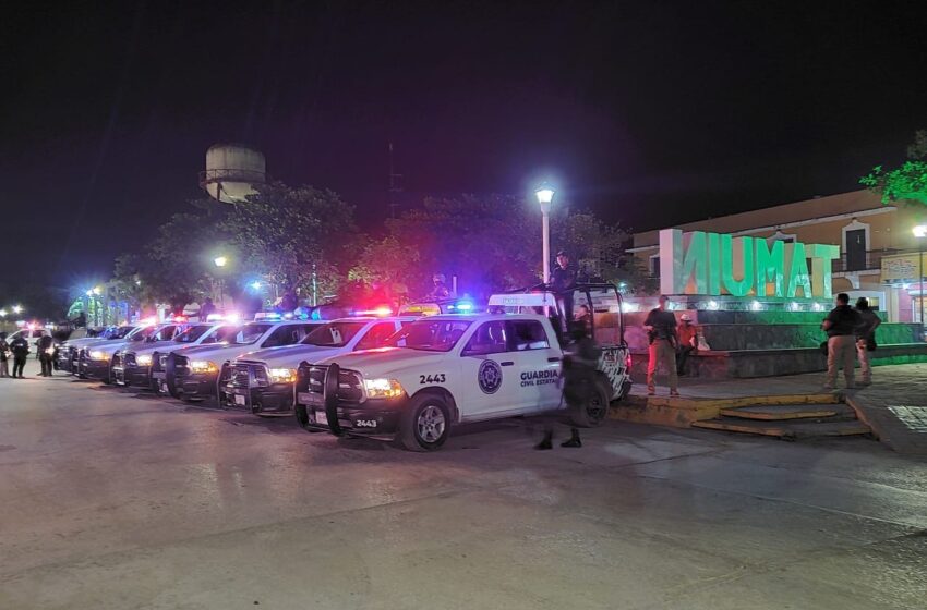  REFUERZAN OPERATIVO CONJUNTO CON MAYOR PRESENCIA DE FUERZAS ESTATALES Y FEDERALES EN SAN LUIS POTOSÍ