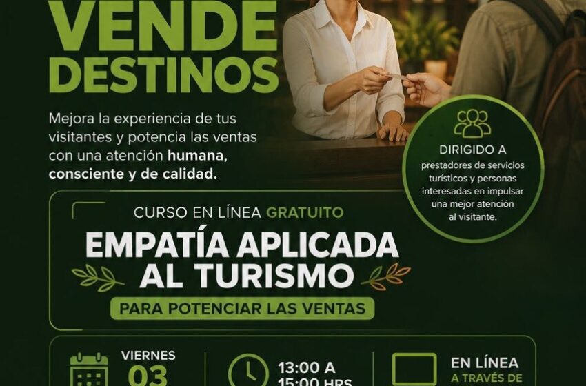  Soledad ofrecerá curso gratuito para fortalecer ventas en el sector turístico