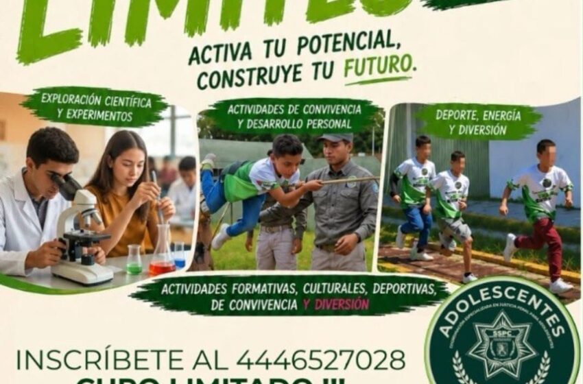  ESTADO PROMUEVE EL DESARROLLO INTEGRAL DE ADOLESCENTES CON CAMPAMENTO DE VERANO