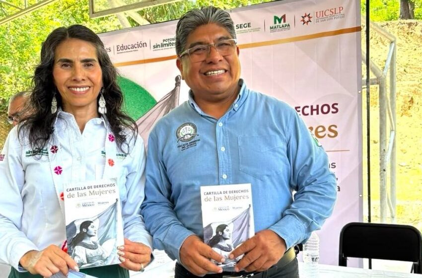  Semujeres distribuye más de 165 mil cartillas sobre derechos de las mujeres en San Luis Potosí